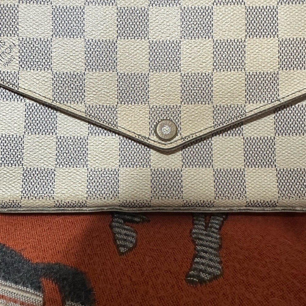 LOUIS VUITTON ❤️🌟MI2146 FELICIE DAMIER AZUR ⭐️ - Picture 15 of 16